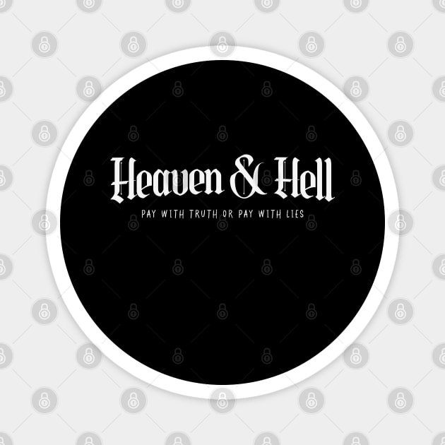 HEAVEN & HELL Magnet by artslaves